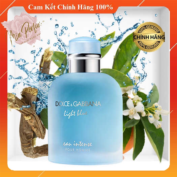 Nước hoa nam cao cấp mini 𝗗$𝗚 𝗟𝗶𝗴𝗵𝘁 𝗕𝗹𝘂𝗲 𝗜𝗻𝘁𝗲𝗻𝘀𝗲 5ml-10ml-20ml chính hãng - hương thơm tươi mát cho mùa hè