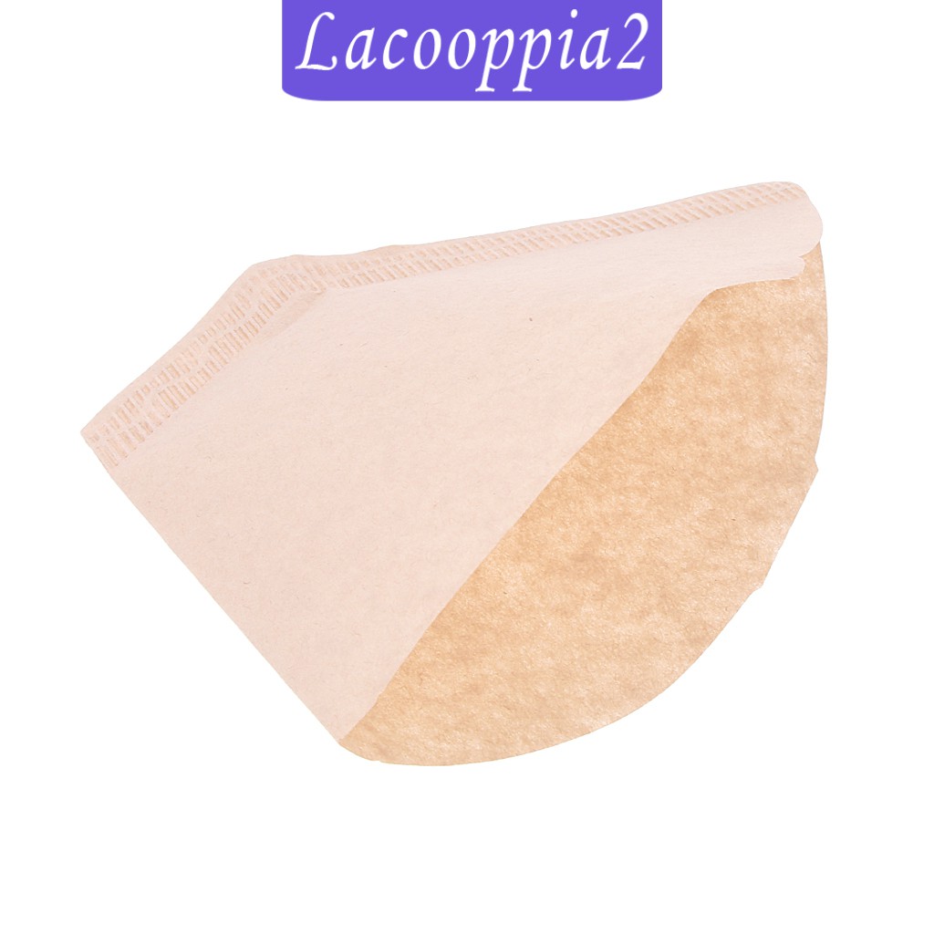 100 Giấy Lọc Cà Phê Kích Thước 2-4 2-4 Màu Nâu