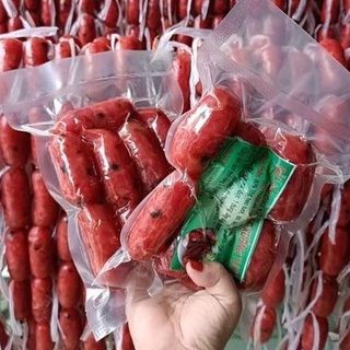 Lạp Xưởng Tươi Loại 1 ATVSTP 1Túi 500G Hình Ảnh Thật 100%