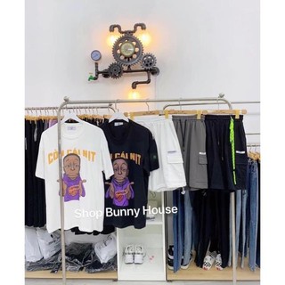 Áo thun tay lỡ Còn Cái Nịt Siêu phẩm hot trend , Áo Phông Thun Uniex From rộng giấu quần tay lỡ