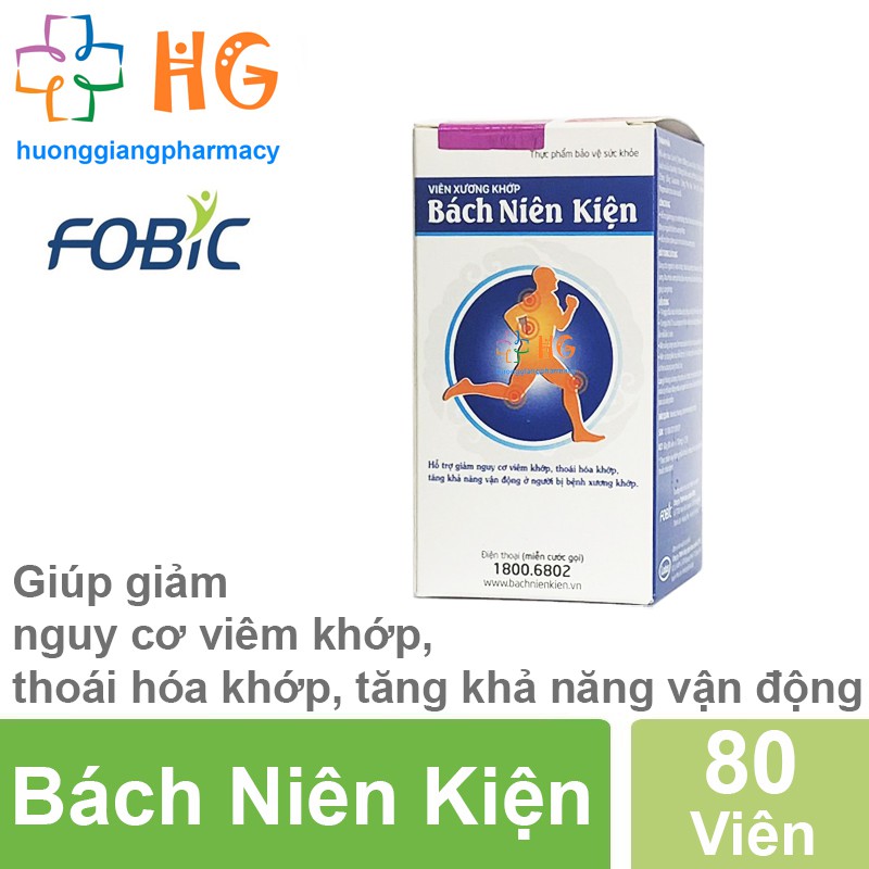 Bách Niên Kiện - Hỗ trợ giảm nguy cơ viêm khớp, thoái hóa khớp, tăng khả năng vận động ở người bị bệnh xương khớp