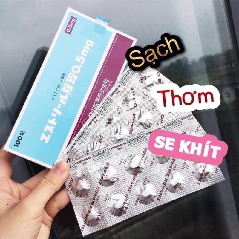 vỉ viên vệ sinh dành cho nữ(1 vỉ 10v)