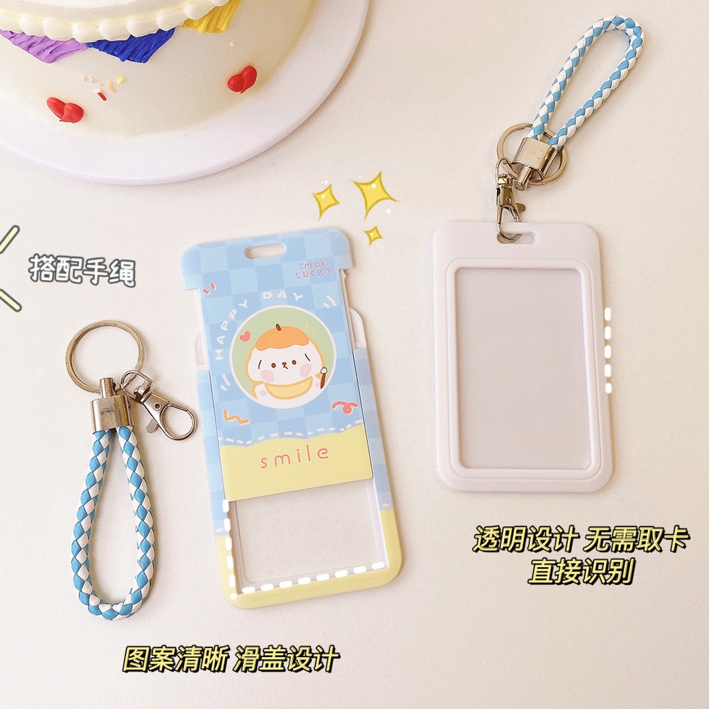 Ví Đựng Thẻ / Xe Buýt Họa Tiết Hoạt Hình Sáng Tạo