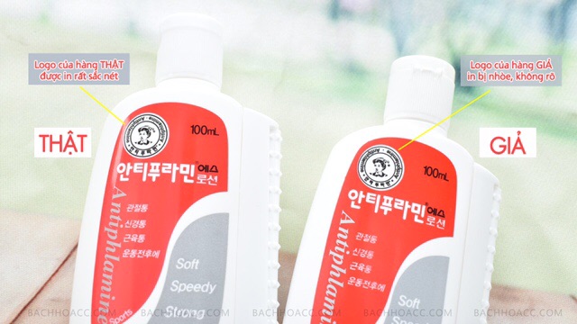 Dầu Nóng Xoa Bóp Hàn Quốc Antiphlamine 100ml nhập khẩu từ Hàn Quốc