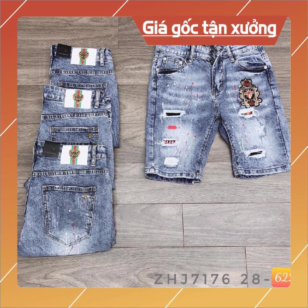 [ ĐẸP HƠN NGƯỜI YÊU CŨ!!! ] Quần short jean nam cao cấp hàn quốc đẹp giá rẻ TCS 662