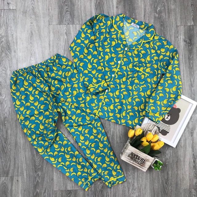 Đồ ngủ mặc ở nhà Pijama dài tay- có video [ Tất cả hình thật- màu sắc inbox] | BigBuy360 - bigbuy360.vn