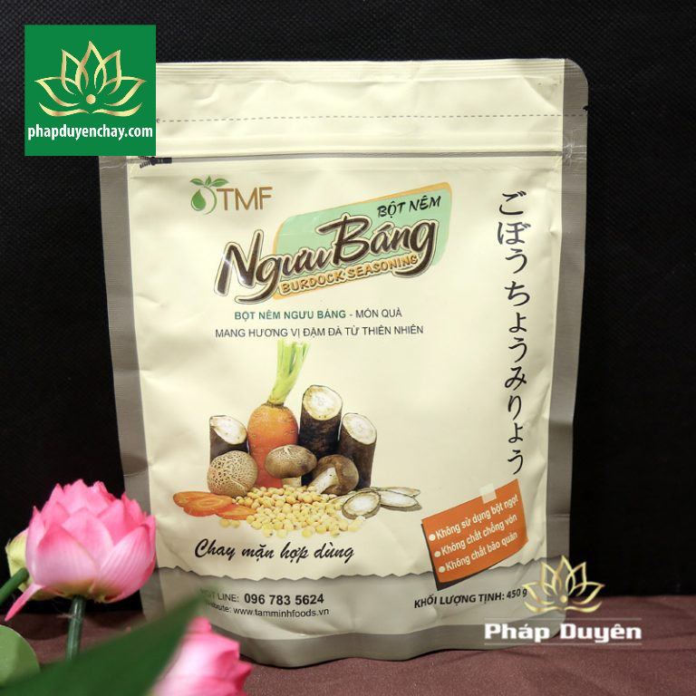 Thực Phẩm Chay - Bột Nêm Ngưu Bàng TMF, Gói 200g / 450g
