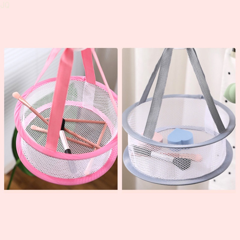 Giỏ Lưới Treo Phơi Khô Cọ Trang Điểm Hình Trứng Làm Đẹp Có Thể Treo (Chỉ Hộp Rỗng)