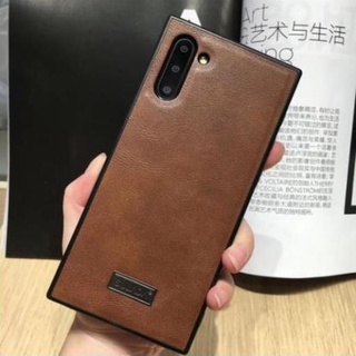 Ốp lưng Sulada da cho Galaxy Note 10 Plus/ Note 10+ viền dẻo chống sốc ( Chính Hãng )