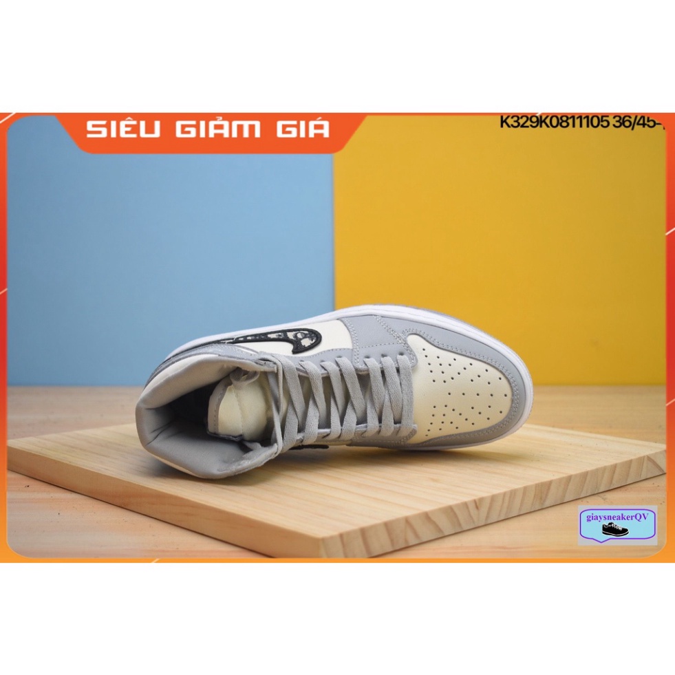 (FULL BOX + QUÀ TẶNG) Giày thể thao Air Jordan 1 Retro High Dior  cổ cao siêu đẹp, năng động dành cho nam và nữ | BigBuy360 - bigbuy360.vn