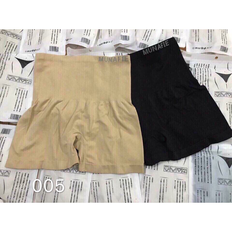Quần lót nữ cạp cao gen bụng mặc trong váy - Quần nịt bụng mặc váy Munafie dạng đùi loại 1 | BigBuy360 - bigbuy360.vn