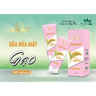 Sữa rửa mặt trắng da ngừa mụn gạo gold bee
