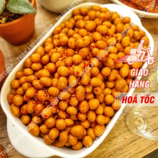 Đậu Phộng Da Cá Tỏi Ớt - Lon 500gr