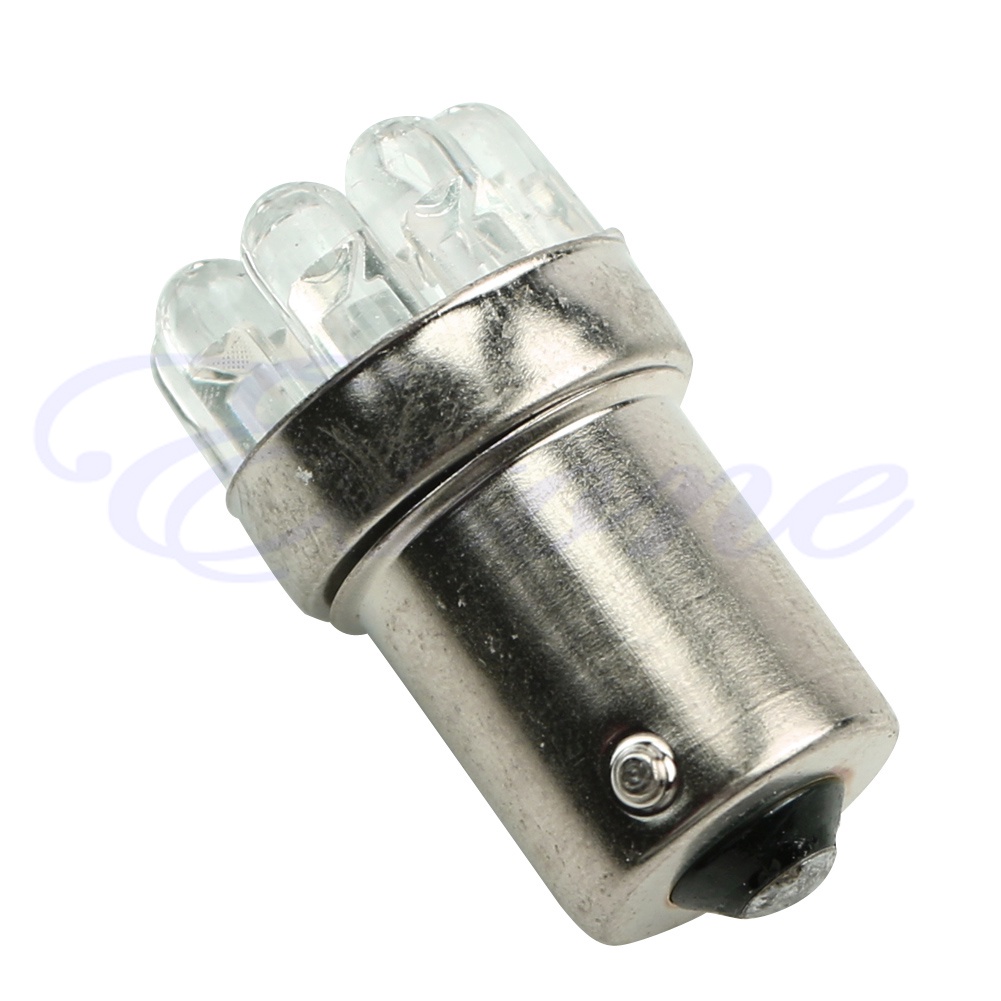Bóng Đèn LED Tín Hiệu Ba15S 1156 12V Màu Sắc Vàng Chuyên Dụng Cho Xe Hơi Xe Máy