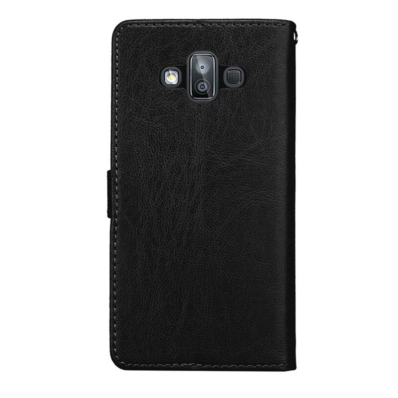 Bao da PU màu trơn đơn giản cho Samsung Galaxy J7 Duo 2018 J7Duo J720 J720F SM-J720F | BigBuy360 - bigbuy360.vn