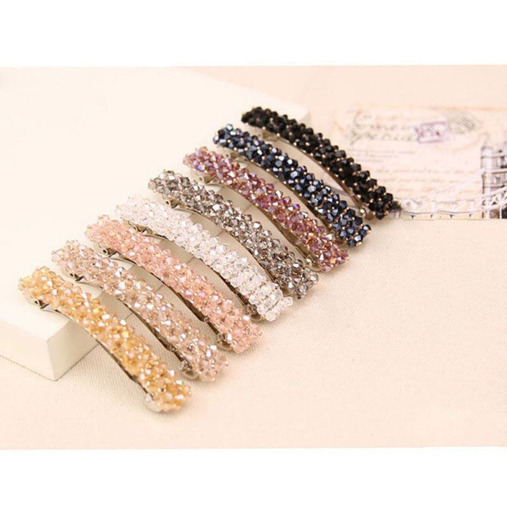 Kẹp tóc đính đá lấp lánh dễ thương cho bạn gái