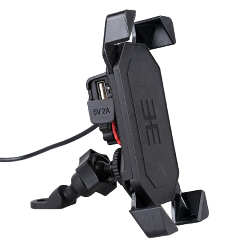 Giá Đỡ Điện Thoại Kiêm Sạc Không Dây USB Tiện Dụng Cho Xe Hơi