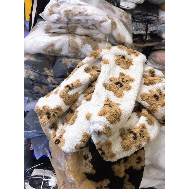 Áo khoác bông gấu Teddy dày ấm | BigBuy360 - bigbuy360.vn