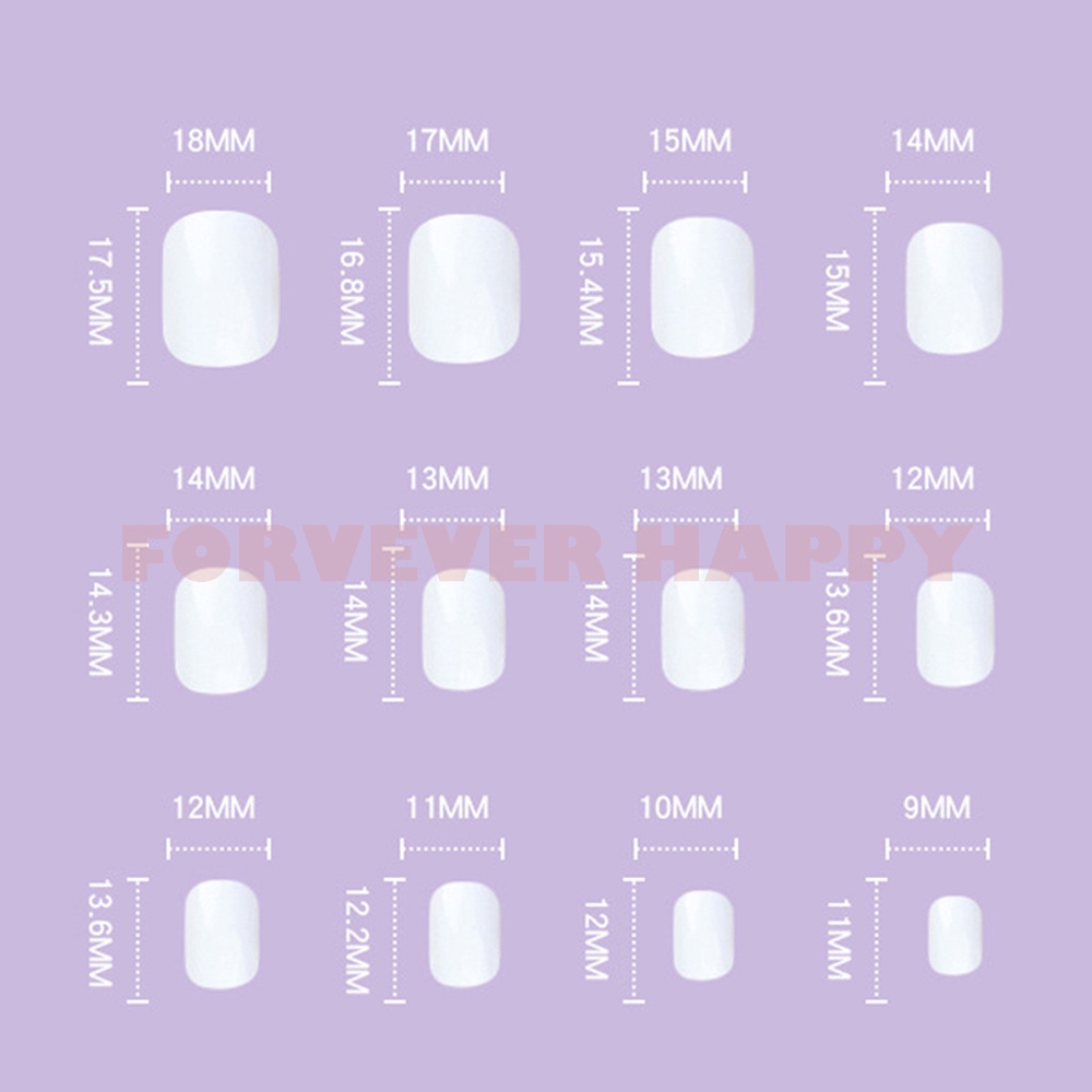 Set 24 Móng Tay Giả 3D Đính Đá Nhân Tạo Thời Trang Dành Cho Nữ