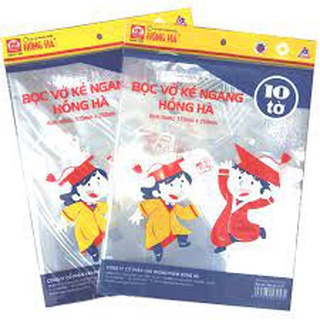 Năm học mới/ Bọc vở kẻ ngang Hồng Hà