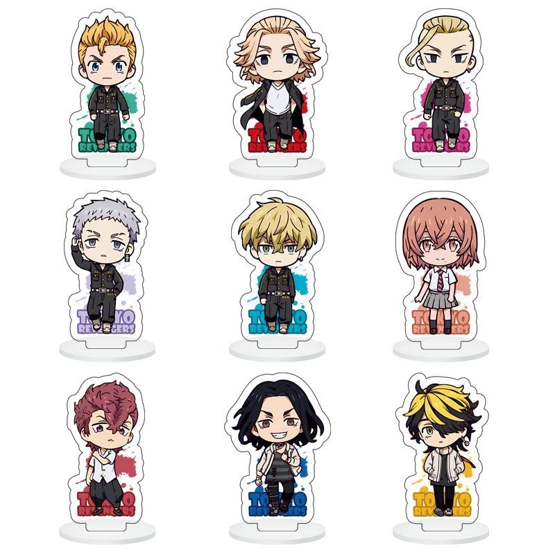 ( 1 cái MINI 20K ) Mô hình standee TOKYO REVENGERS mica trong acrylic anime chibi trang trí