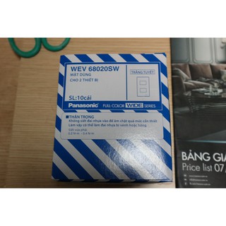 Mặt cho 2 thiết bị Panasonic dòng Wide