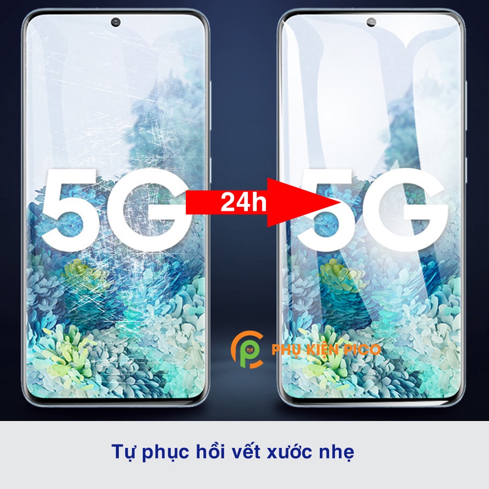 Dán màn hình Samsung S20 full màn hình trong suốt PPF chính hãng Moxiao Xing - Dán dẻo Samsung Galaxy S20