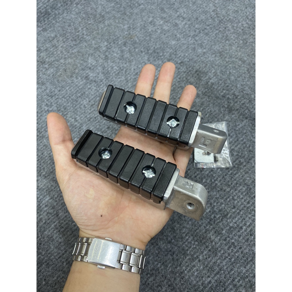 Gác chân, để chân sau Nhôm (CNC) cho xe Honda !