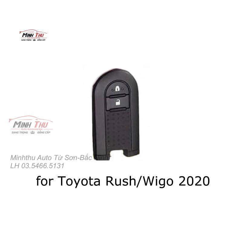 Bao Da Chìa Khóa Ô Tô 2 nút dành cho xe Toyota Rush - Wigo