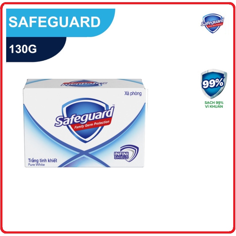 Xà phòng safeguard trắng tinh khiết 130g