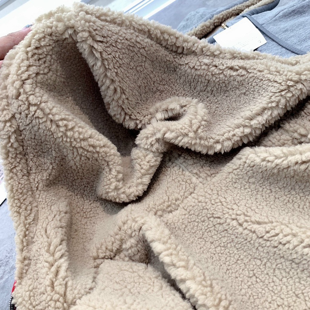 Áo Khoác Cotton Lining Unisex [FREESHIP] 🌸 Jacket nỉ lót bông hoodie thun trơn màu ĐEN | XÁM | ĐỎ Ulzzang nam nữ HOT 🌸 | BigBuy360 - bigbuy360.vn