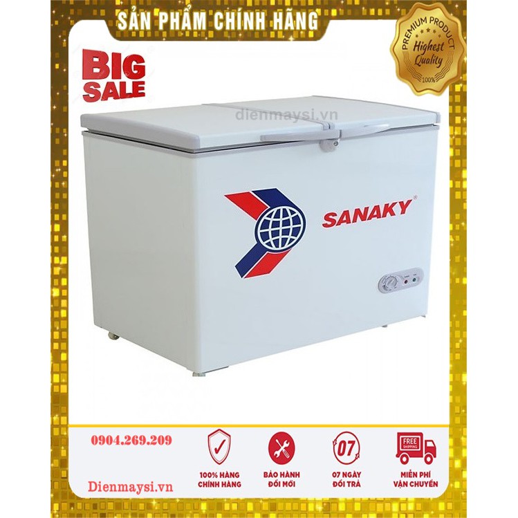 Tủ đông Sanaky VH-365A2 270Lit (Miễn phí giao tại HCM-ngoài tỉnh liên hệ shop)