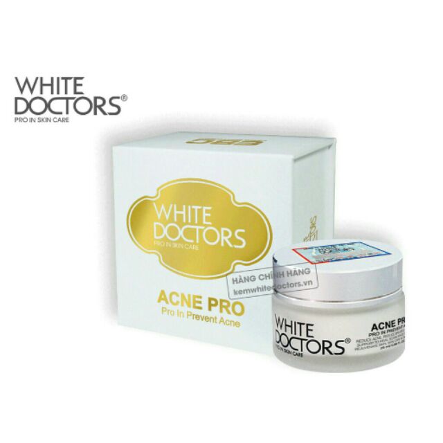 Kem White Doctor Acne Pro hết Mụn