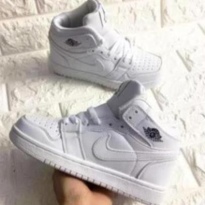 Giày thể thao J0RDAN Trắng cao cổ - SIÊU CHẤT HÀNG ĐẸP HOT HIT 2021 | BigBuy360 - bigbuy360.vn