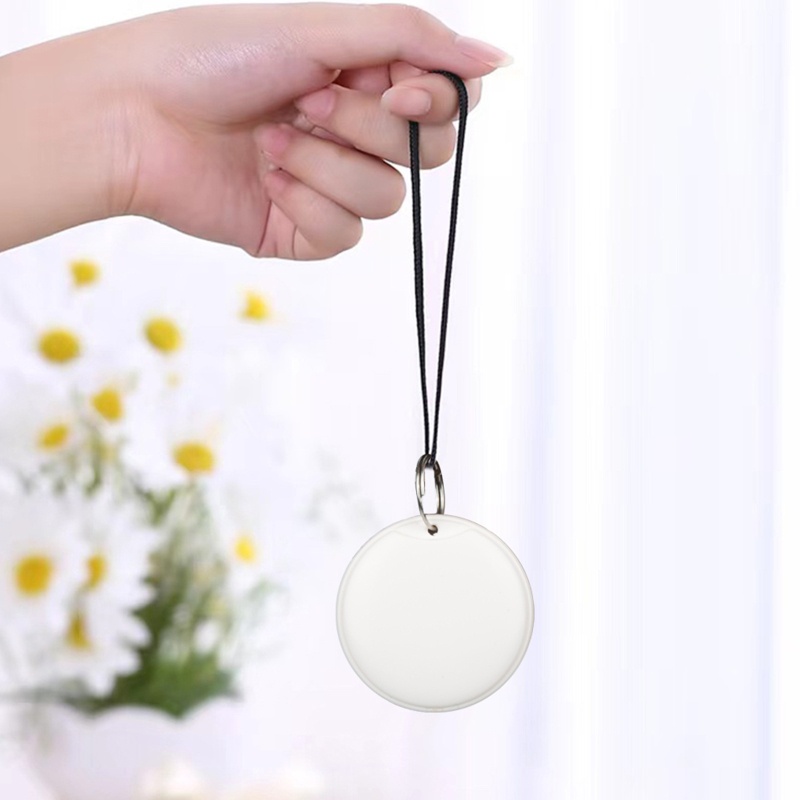 Cre Ví Để Chìa Khóa Tích Hợp Chuông Báo Chống Thất Lạc Hình Tròn Cho Thú Cưng