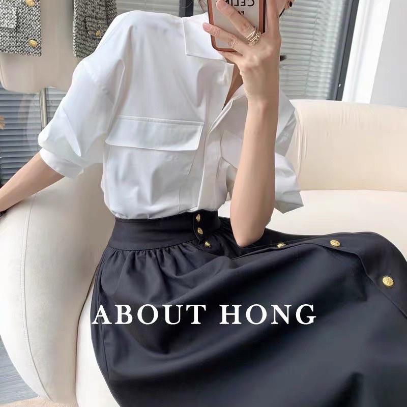 Áo sơ mi ZR phối túi