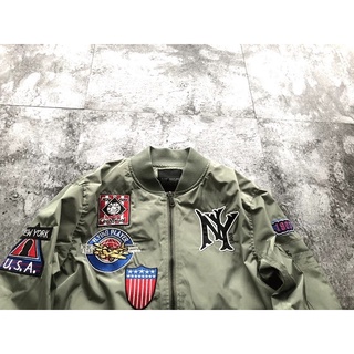 Áo bomber pilot nam nữ NY (order quảng châu loại 1)