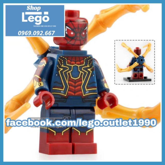 Xếp hình Lego Spider-Man : Far For Home Lego Minifigures Xinh X0266