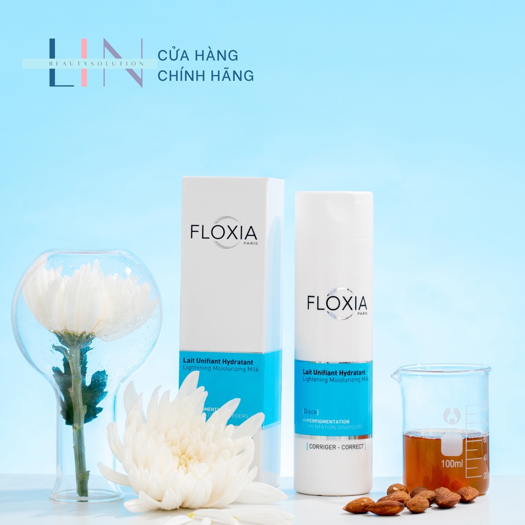 FLOXIA LIGHTENING MOISTURIZING MILK - Sữa dưỡng ẩm và làm sáng da dành cho body