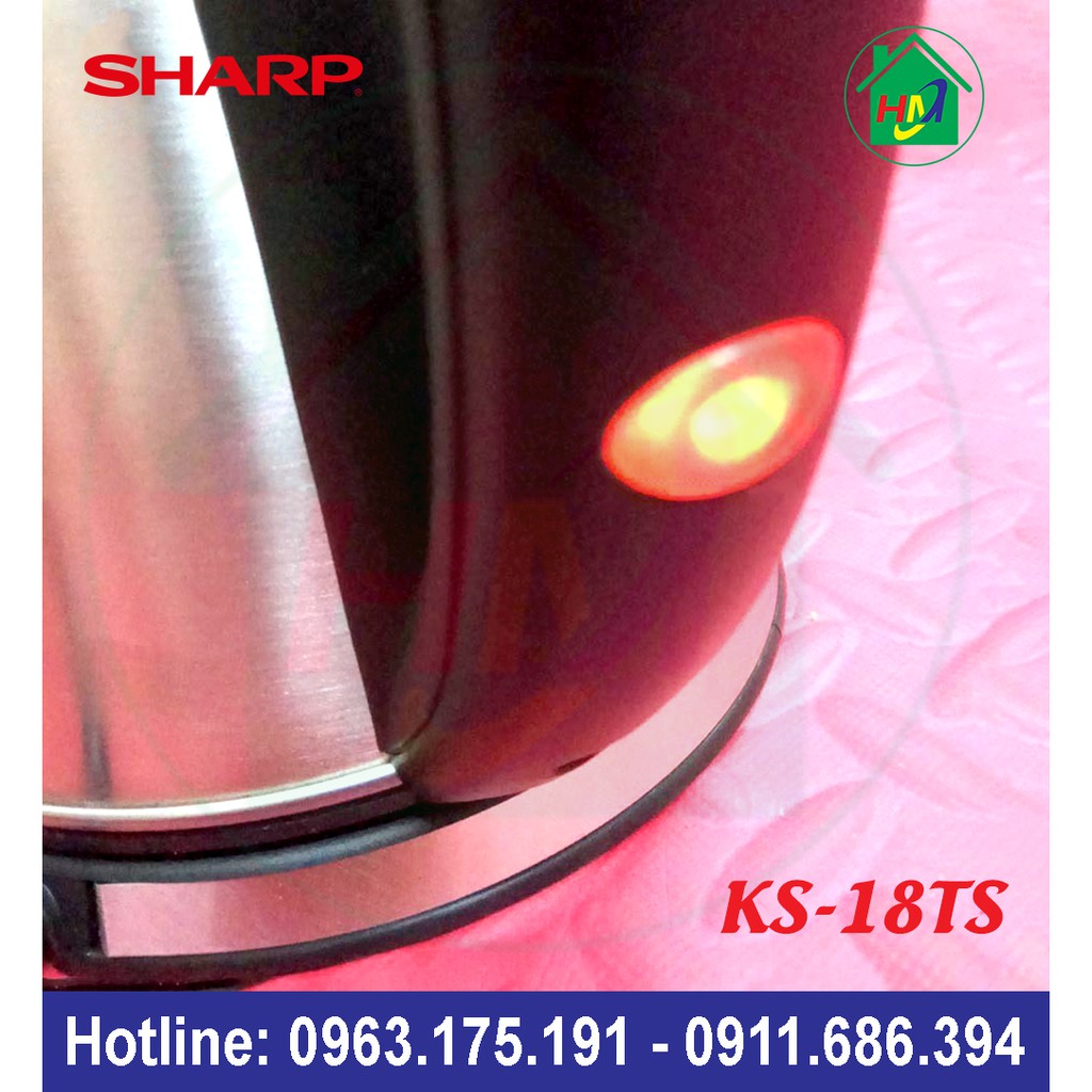 Ấm Siêu Tốc Sharp Thái Lan KS-18TS