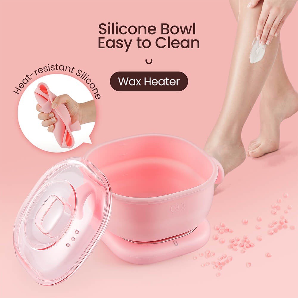 Nồi Nấu Sáp Wax Lông Silicon Điện Từ Chống Dính