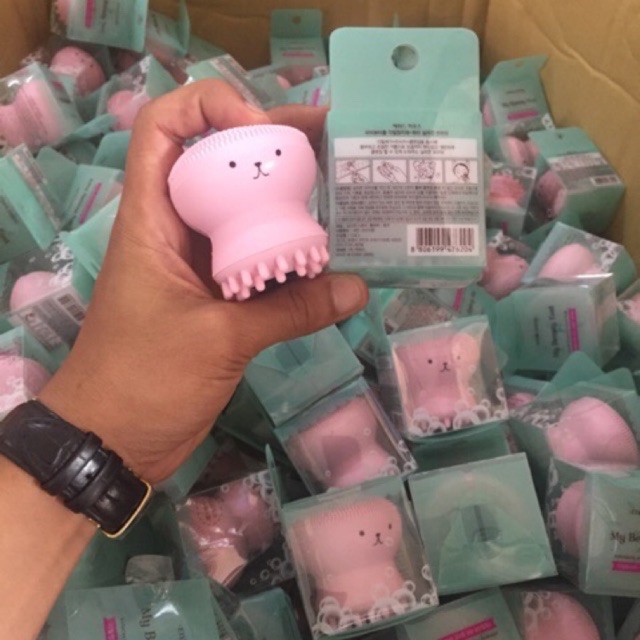 Bông Rửa Mặt Bạch Tuộc Hot Hit nhỏ gọn | BigBuy360 - bigbuy360.vn