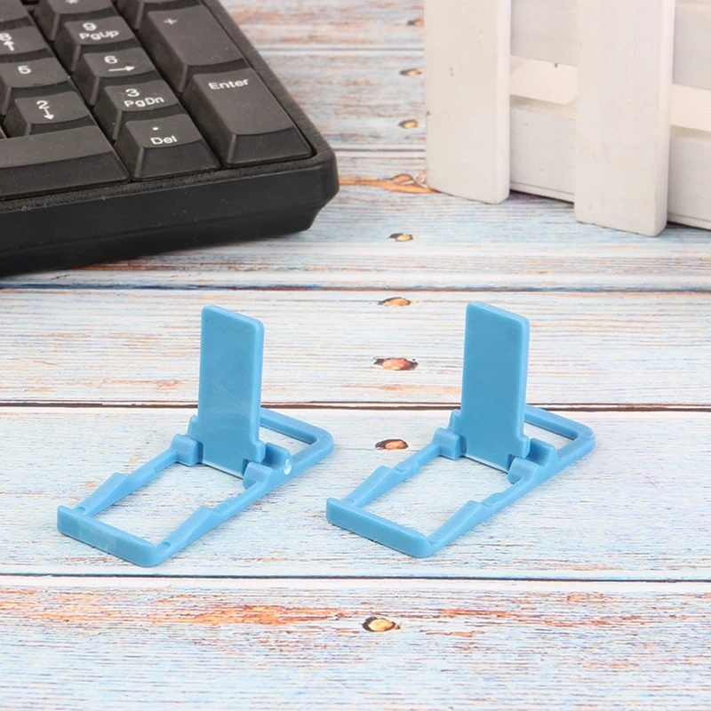 [Màu Sắc Ngẫu Nhiên] Giá Đỡ Điện Thoại Để Bàn Mini Nhiều Màu Sắc Có Thể Gập Lại / Giá Đỡ Hình Chữ L Tương Thích Với