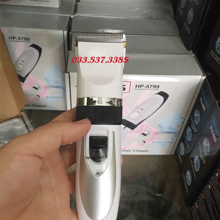 Tông đơ xịn, máy cắt tóc trẻ em HP 5799  bền đẹp công suất 6W