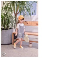 yếm sọc kaki bé gái 12-22ki (yếm không kèm áo)