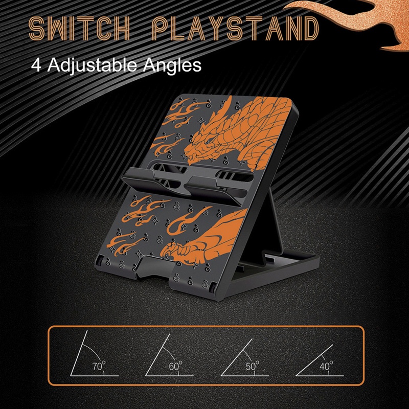 Giá Đỡ Máy Chơi Game Cầm Tay 4 Trong 1 Có Thể Điều Chỉnh Góc Độ Cho Switch Lit