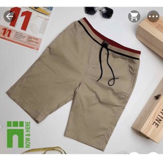 Quần sọt nam kaki lưng thun vải giản, cao cấp ld89