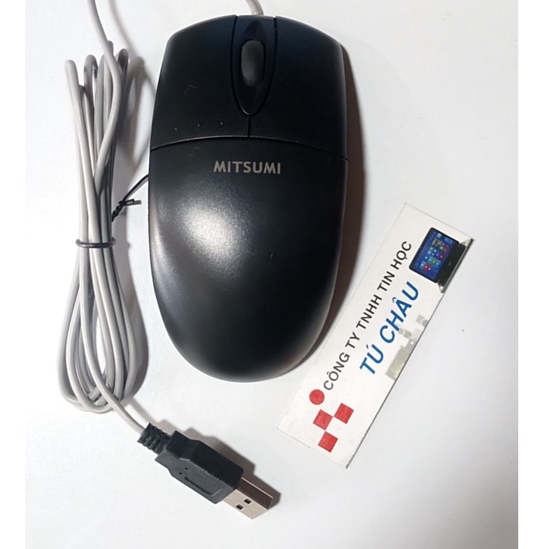 Chuột máy tính Mouse Mitsumi Lớn Model ECM-S6703: Cáp dài 1.8M