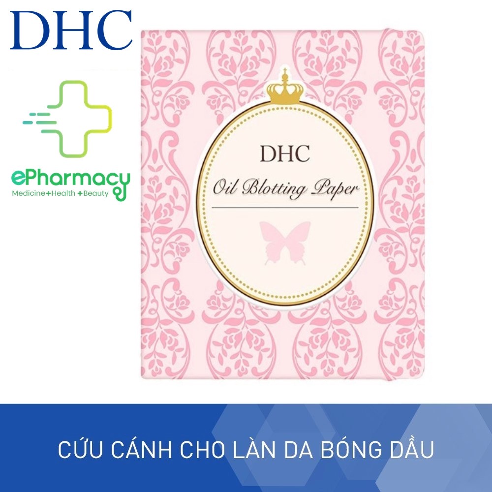 Giấy Thấm Dầu DHC Oil Blotting Paper 100pc thấm hút dầu thừa trên da 100 tờ | BigBuy360 - bigbuy360.vn