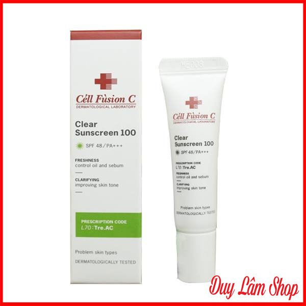 Kem Chống Nắng Cell Fusion Sunscreen Nâng Tone hàn quốc
